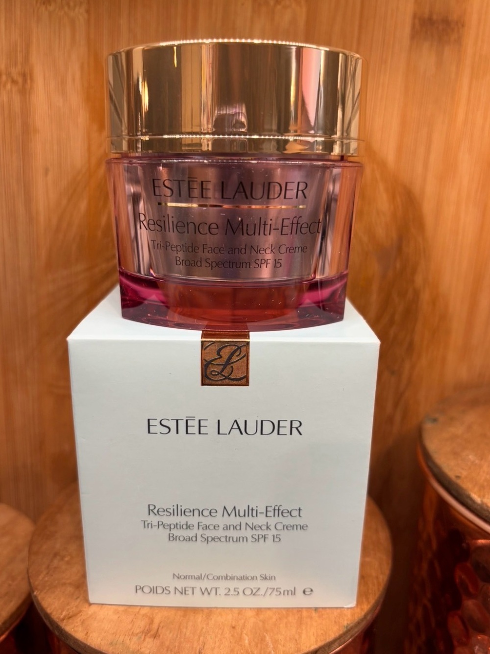 Estee Lauder Resilience Multi-Effect Face & Neck Creme SPF 15